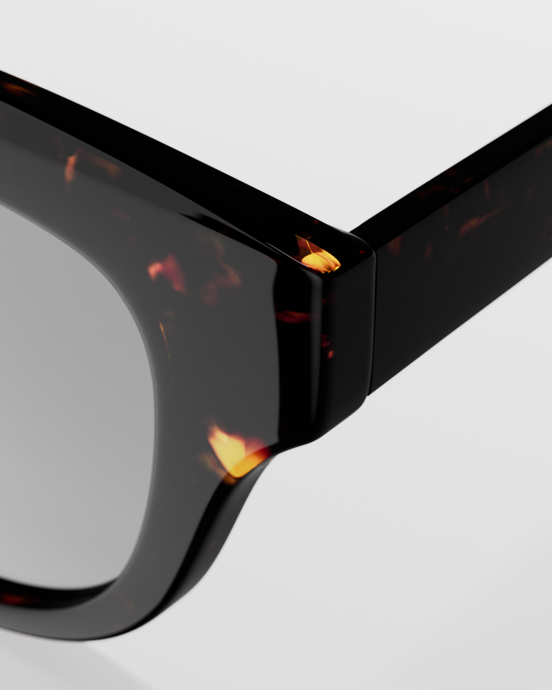 DAISY POLARIZED TORTOISE BROWN