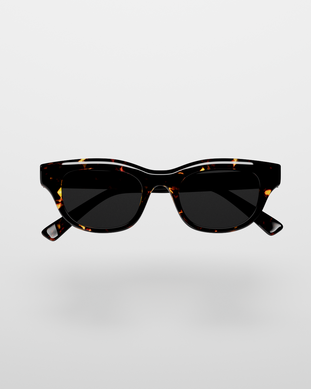 DAISY POLARIZED TORTOISE BROWN