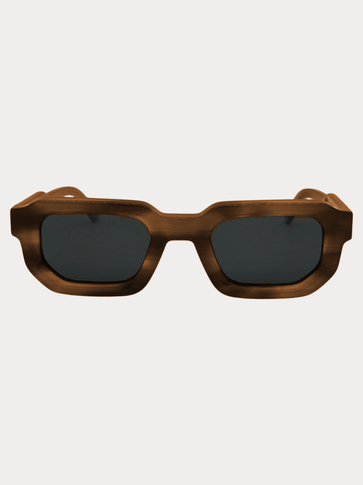 HANOK Noah Polarized Brown sunglasses - front view