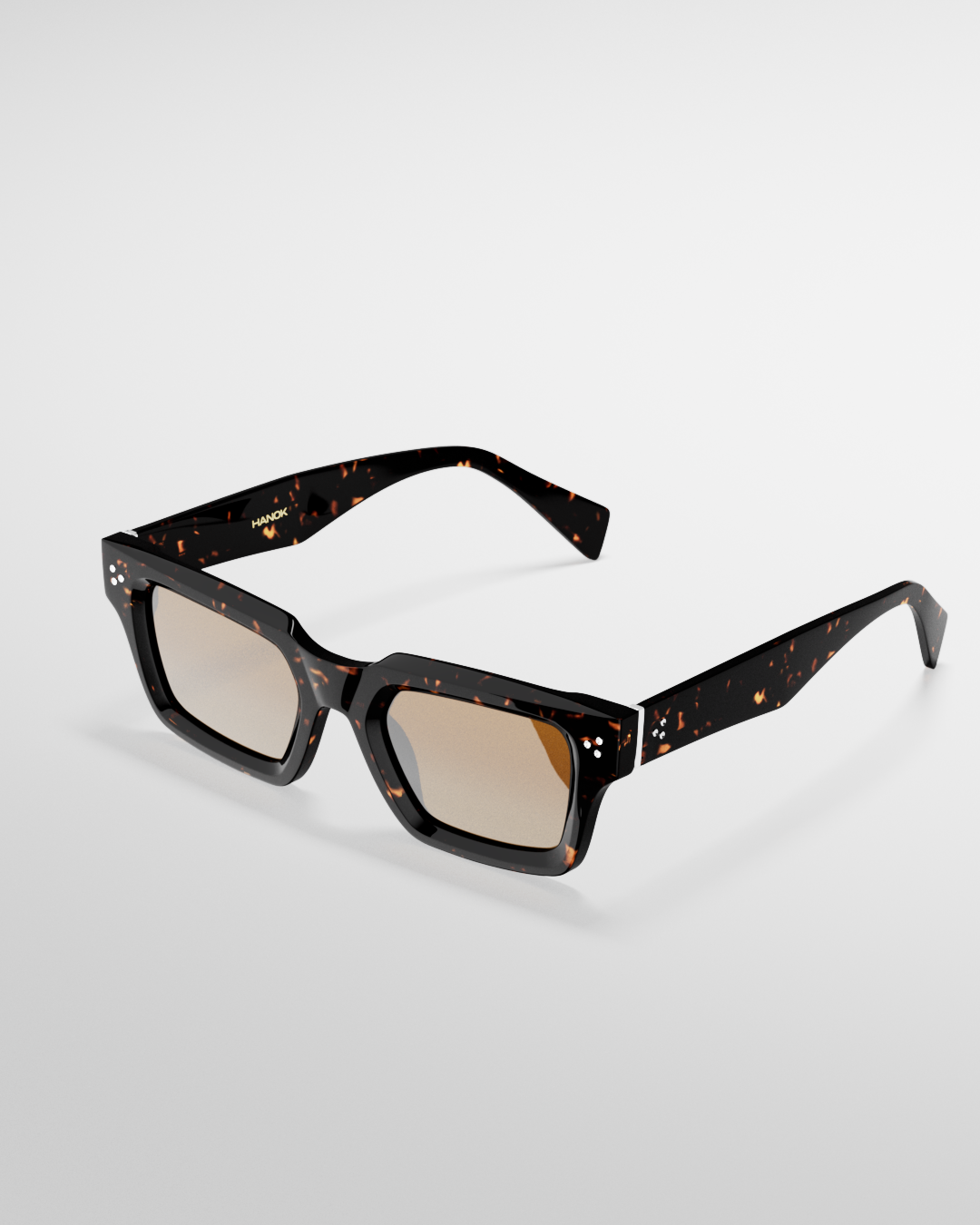 JAMES POLARIZED TORTOISE BROWN/RED