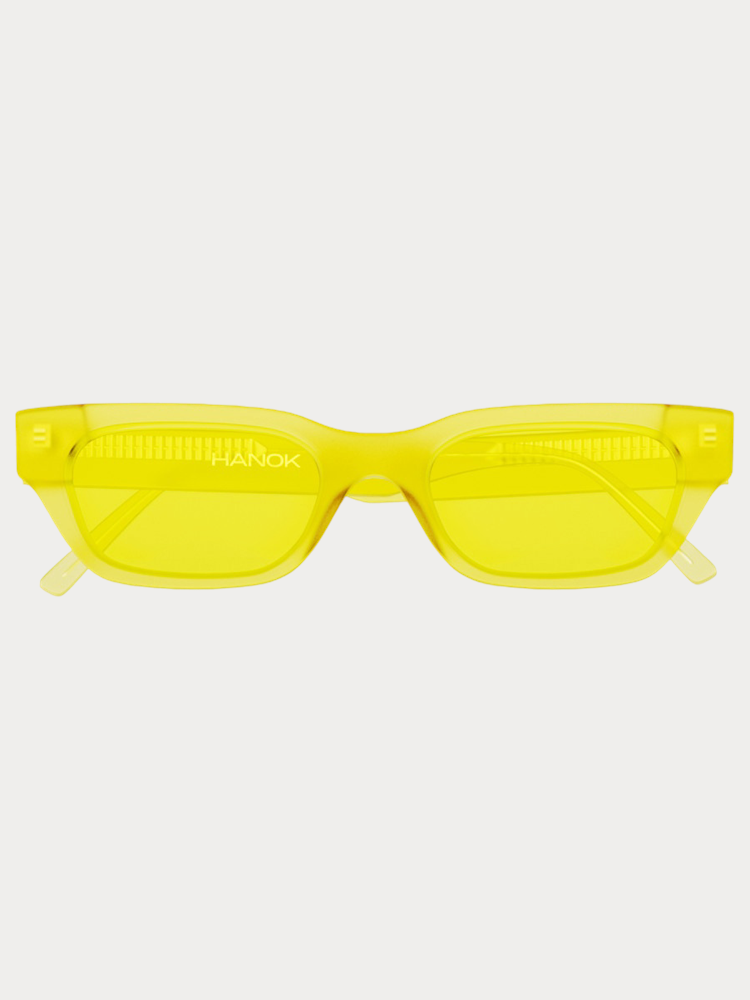 Ryan Polarized Yellow - front, straight on